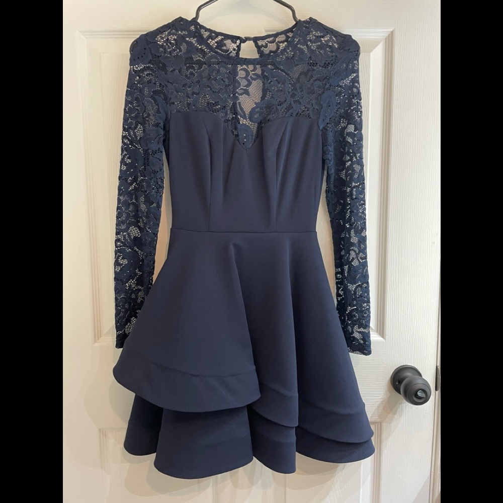 Navy Blue Dress